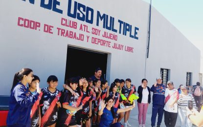 Inauguraron los espacios renovados del club Soy Jujeño