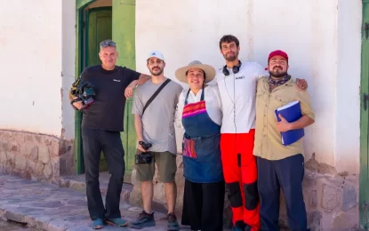La Posta de Hornillos escenario de un capítulo de una producción internacional