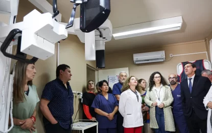 Sadir inauguró moderno tomógrafo en el Hospital San Roque