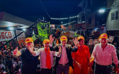 Sadir pidió desde Perico el “voto naranja” para “defender a Jujuy en el Congreso»