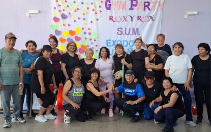 Talleres para adultos mayores en barrio Éxodo Jujeño