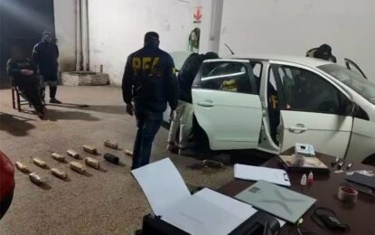 Golpe a red de narcotráfico después de secuestrar casi 50 kilo de cocaína en Jujuy