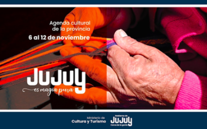 Agenda cultural del 7 al 12 de noviembre