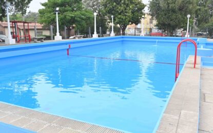 Habilitan el natatorio municipal «Miguel Ángel López»