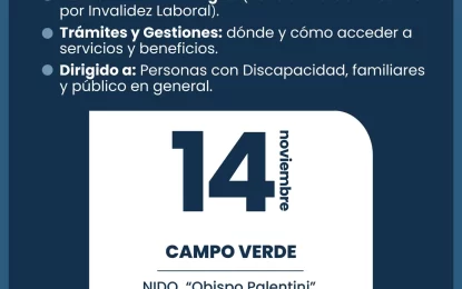 Asesoramiento para personas con discapacidad en Campo Verde