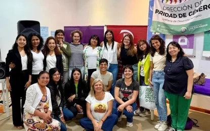 Jornada de capacitación contra la violencia de género en Alto Comedero