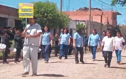 Reconocimientos y desfile por el día del Agente Sanitario