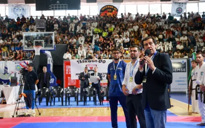 Sadir.presente en el Campeonato Nacional de Taekwondo