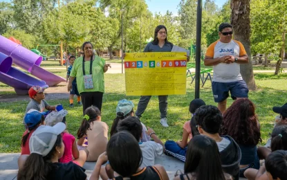 Gran encuentro de colonias de vacaciones en Alto Comedero