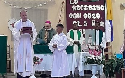 Wladislaw es el nuevo párroco de Loreto en Alto Comedero