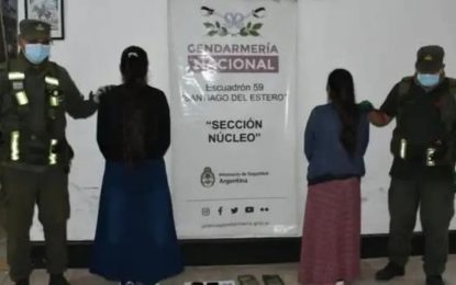 Salieron de Jujuy con cocaína y fueron detenidas en Santiago del Estero