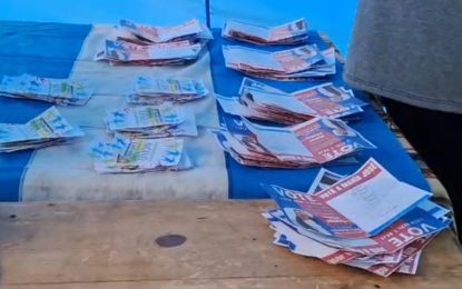 Elección de autoridades vecinales en un barrio de Alto Comedero