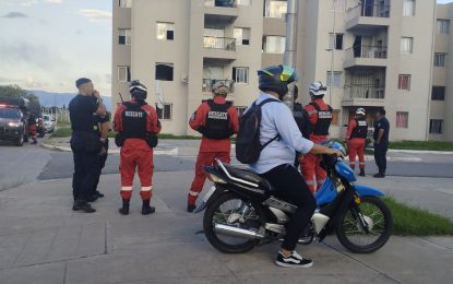 Una explosión que causó un gran susto en Alto Comedero