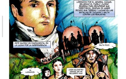 La Reconquista de Jujuy en historieta
