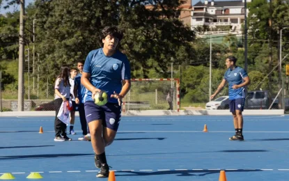 Inauguración de obras de modernización en el predio deportivo del RIM 20