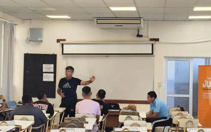 Inicio la formación en la Escuela provincial de árbitros de fútbol