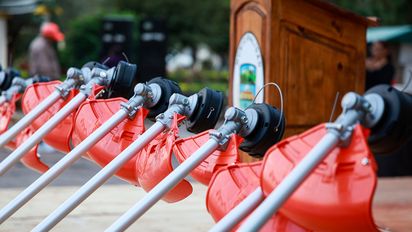 Sadir entrega equipamiento a municipios del interior