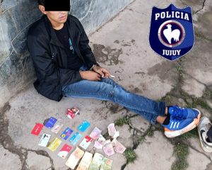 Detienen a ladrón que robaba en barrio Sargento Cabral