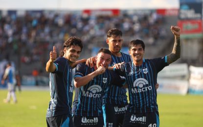 Gimnasia goleó, gusto y se afianzó como lider