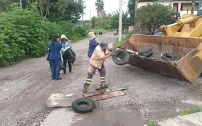 Nuevas jornadas de descacharrado en Alto Comedero