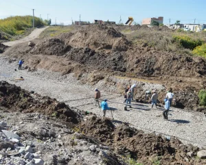 Iniciaron obras de puentes y alcantarillas en la zona sur del distrito de Alto Comedero