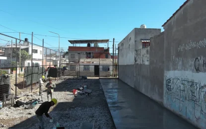 Arquitectura inicio obras en espacios deportivos