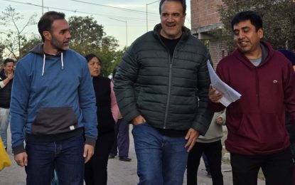 Atauche: “Tenemos el compromiso de trabajar junto a los vecinos por una provincia más próspera”