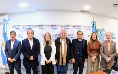 Vicegobernador Alberto Bernis, electo vicepresidente del FOVIRA