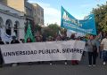 Masiva marcha universitaria en Jujuy por el recorte nacional