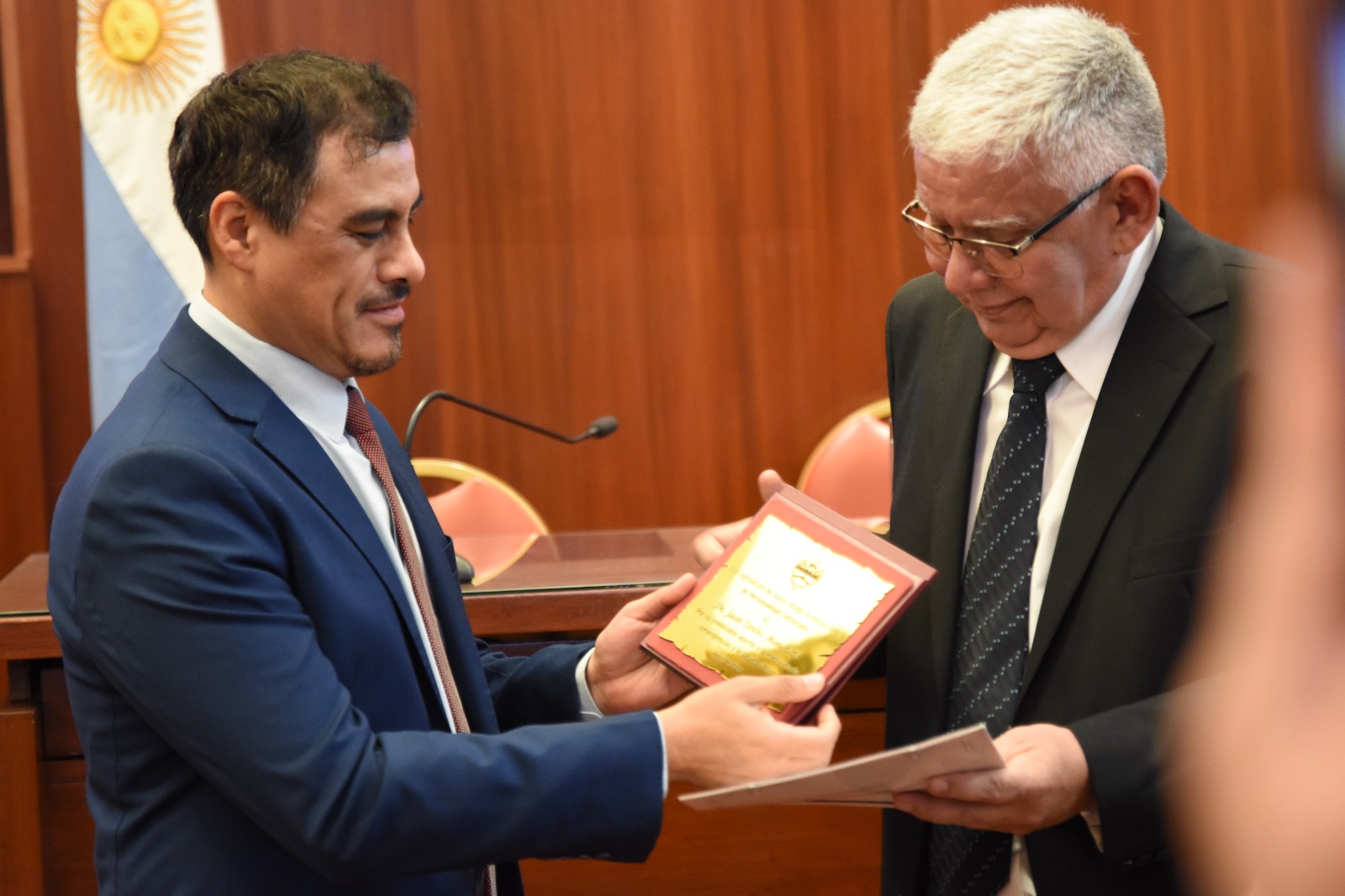 La Legislatura declaró personalidad destacada al médico Menicheti