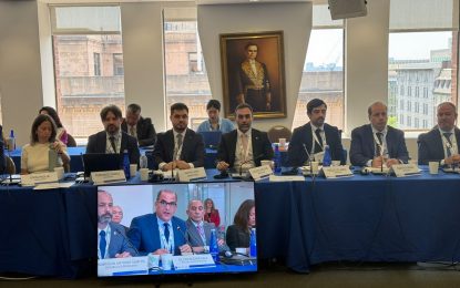 Atauche representó a la Argentina en un evento internacional para la prevención y erradicación del narcotráfico