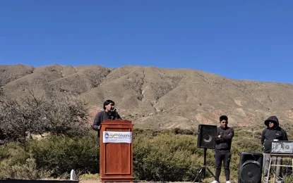Agua Potable de Jujuy inauguró una nueva planta a 3.500 metros de altura