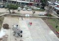 Acondicionan polideportivo en el barrio Puerto Argentino de Alto Comedero