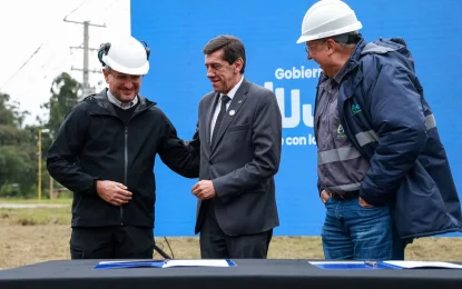 En marcha el recambio del acueducto de Huaico que abastece al Gran Jujuy