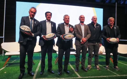 Presentación del test match entre Los Pumas y Australia que se jugará en Jujuy
