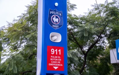 Habilitaron el primer tótem de seguridad ciudadana en Jujuy
