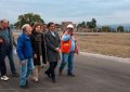 Sadir supervisó obras deportivas en el distrito de Alto Comedero