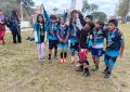 Los tres campeones del Mundialito de Fútbol en Alto Comedero