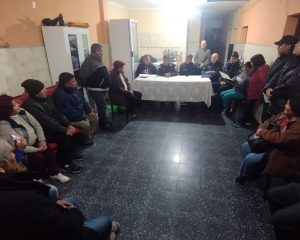 Reunión por seguridad de Unidos por Alto Comedero