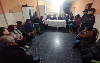 Reunión por seguridad de Unidos por Alto Comedero