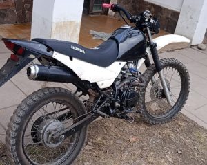 Recuperaron motocicleta que robaron durante una operación de venta