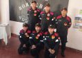 Acto de ascensos en el Cuartel de Bomberos Voluntarios de Alto Comedero