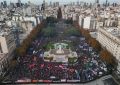 Multitudinarias marchas por Ni una menos