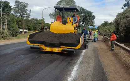 Vialidad de la Provincia ejecuto obras en ruta nacional 34