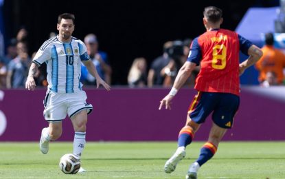 Fin del sueño. Argentina perdió con España 1 a 0