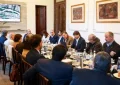 Reunión de gabinete provincial por evolución de obras