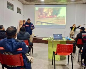 Charla de prevención de incendios forestales en Alto Comedero
