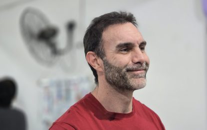 Con un video jugando al básquet, Ezequiel Atauche presentó un proyecto de Ley para deportistas