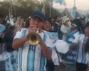 Alto Comedero creo su punto de festejo por el triunfo de Argentina