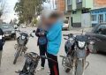 Circulaban en una motocicleta sustraída en Perico
